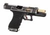 WE - Replika GBB G-Force 17 Gold Barrel - Srebrny/Czarny